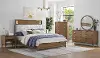 Margo Walnut Brown 4 Piece King Bedroom Set