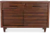 Nordic Brown Dining Server