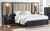 Charlotte Black and Khaki Queen Wall Bed