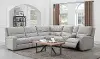 Medford Tan 3 Piece Power Reclining Sleeper Sectional