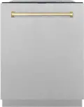 DWMTZ-SN-24-G ZLINE Autograph Edition Top Control Dishwasher - DuraSnow® Stainless Steel