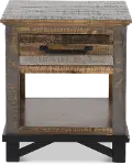 Loft Brown End Table