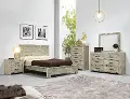 Torrance Warm Sand 4 Piece Queen Bedroom Set