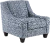 Modern Farmhouse Denim Blue Accent Chair