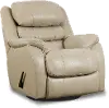 Triple Crown Platinum Swivel Glider Leather Recliner