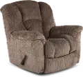 Equalizer Camel Brown Manual Rocker Recliner
