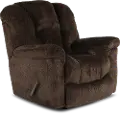 Equalizer Fudge Dark Brown Manual Rocker Recliner