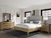 Davie Oak 4 Piece Queen Bedroom Set