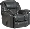 Sidewinder Charcoal Rocker Recliner