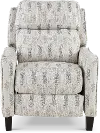 Legend Pebble White Printed Power Rocker Recliner