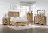 Brayden Light Brown 4 Piece Queen Bedroom Set