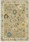 Francesca 5 x 8 Oriental Beige Area Rug