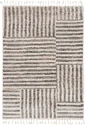Vita 5 x 7 Melly Cream Striped Area Rug