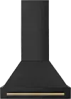BS655Z-30-CB ZLINE 30 Inch Chimney Range Hood - Black Stainless Steel