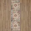 91980-10038 Soiree 5 x 8 Cristales Oyster Area Rug