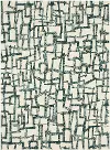 92556-60140 Soiree 5 x 8 Casa Mila Abstract Green Area Rug