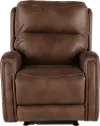 Asher Saddle Brown Power Rocker Recliner