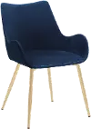 LCAVCHBLUE Avery Blue Dining Room Chair