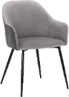 Pixie Gray Dining Room Arm Chair
