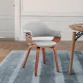 LCADCHWAGR Adalyn Gray and Walnut Dining Room Chair