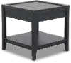 Callahan Domino Black End Table