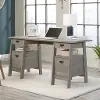 Trestle Mystic Oak Executive Office Desk