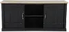 Farmhouse Black 62 TV Stand