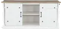 Farmhouse White 62 TV Stand