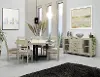 Torrance Warm Sand 5 Piece 72 Round Dining Room Set