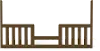 F09524.82 Sheldon Cocoa Bean Toddler Guard Rail