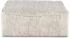 2306-28 COCKTAIL OTTOMAN/PARCHMENT/NATURAL GEORGIA Georgia Parchment Beige Cocktail Ottoman