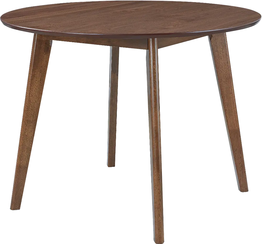 Arcade Brown Round Dining Room Table-1