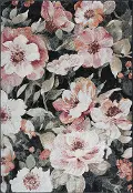 Essentials 5 x 8 Floral Blush Area Rug