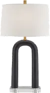 Ellie 26.81 Inch Black Table Lamp