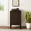 CF1141-BR Asher Record Storage Stand