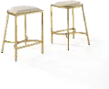 CF502624GL-OL Ellery Gold Counter Height Stool, Set of 2