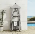 CO7309MB-GY Grady Outdoor Towel Valet