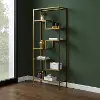 CF1113-GL Sloane Gold Metal Bookshelf