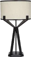 Jasper 30 Inch Black Table Lamp