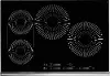 GCCI3067AB Frigidaire Gallery 30 Inch Induction Cooktop - Stainless Steel