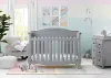 Lancaster Gray 4-in-1 Convertible Crib