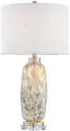 Claret 29.75 Inch Glass Table Lamp