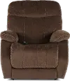 Velvety Mink Brown Power Lift Recliner