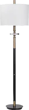 Maude 67 Inch Black Floor Lamp