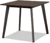 161-10464-RCW Britte Dark Brown Small Dining Room Table