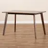 167-10807-RCW Britte Dark Brown Large Dining Room Table