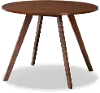 Alana Brown Round Dining Room Table