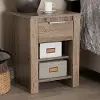 146-8295-RCW Laverne Oak Brown 1-Drawer Nightstand