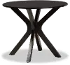 168-10892-RCW Kenji Dark Brown Round Dining Room Table