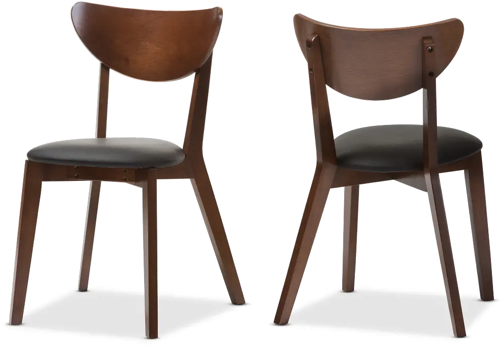 130-7121-RCW Sumner Brown Dining Room Chair (Set of 2)-1